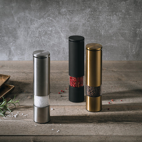 Salt & Pepper - Peper/zoutmolen H21,5cm zwart Spice - vtwonen shop