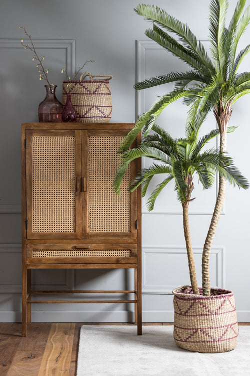 Light & Living kast NIPAS - 90x45x160cm - bruin
