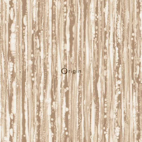 Origin Wallcoverings behang strepen glanzend brons - 53 cm x 10,05 m - 347217 - vtwonen shop