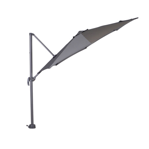 Hawaii parasol S - Ø300 cm - carbon black - donker grijs