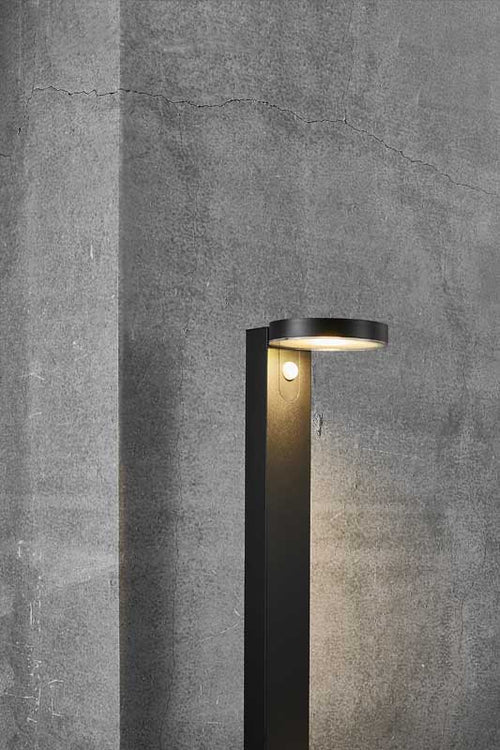 Nordlux Rica Lantaarn Buiten - Sensor & Solar - LED - 3000K - IP44 - Zwart