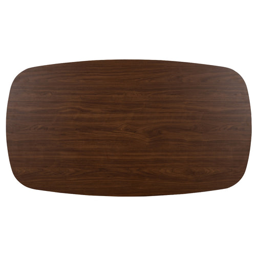 Giga Meubel Eettafel Jaimy - Walnoot - Deens Ovaal - 160 x 90 x 76 cm