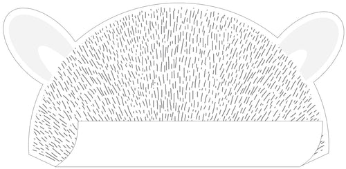 ESTAhome muursticker dierenkoppen lichtgrijs - 70 x 46.5 cm - 158969 - vtwonen shop