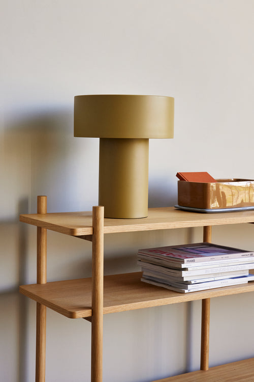 Hübsch tafellamp Aki - ijzer - ø30xh37cm/e27