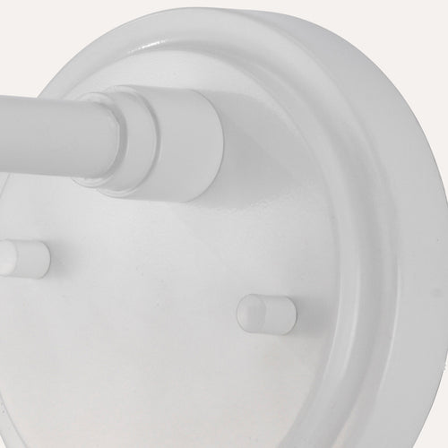 Elstead Morvah - 1 Lichts Wandlamp Buiten Wit IP44, E27