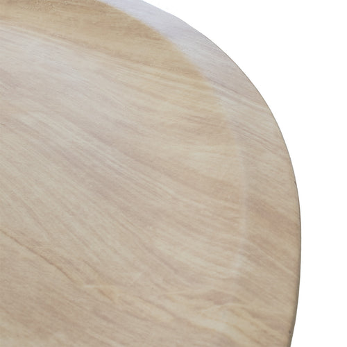 DÉJA Living Salontafel Dale - Rond Travertin - 90x90x35cm - vtwonen shop