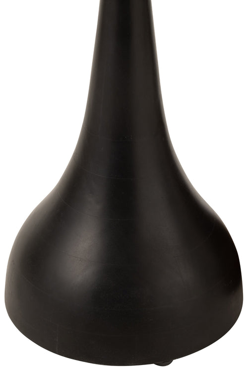 J-Line bijzettafel Paro - hout - bruin/zwart - 2 stuks