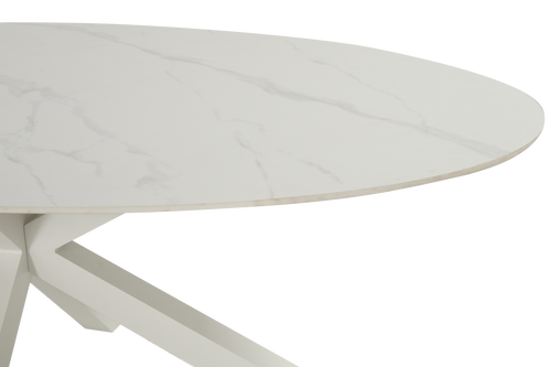 Hartman Tuintafel Xander - Wit Keramiek - 220x120x75cm - vtwonen shop