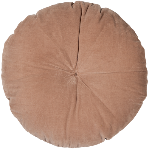 WOOOD kussens Feis - Velvet stof - Roze/Naturel - Set Van 3 - vtwonen shop