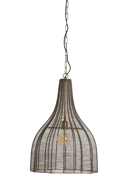 Light & Living hanglamp MARIAMA - Ø45x61cm - brons