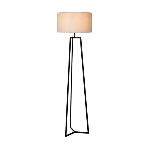 Atmooz vloerlamp Falco - zwart - Ø 46 x H 166 cm - E27