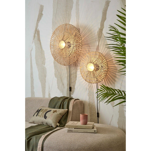GOOD&MOJO wandlamp Zanzibar - wit - 55x55x14cm - vtwonen shop