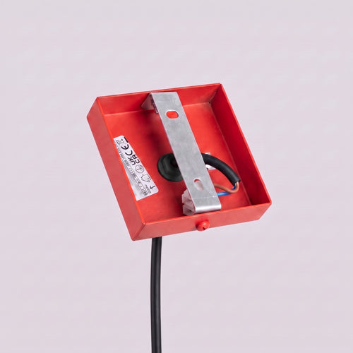 Sollux Lighting Hanglamp RAYO 1 rood - 8x8x118cm