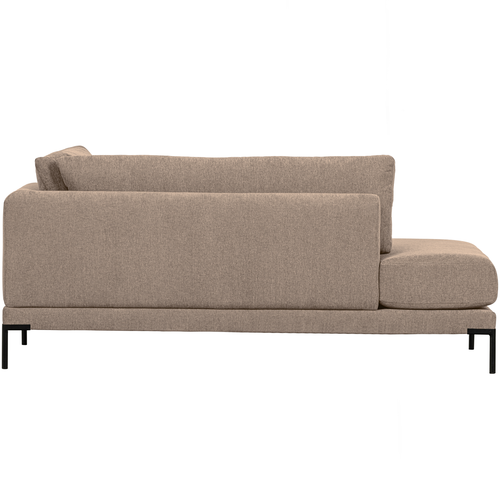 vtwonen lounge element links Couple - Polyester - Mud - 89x100x200 - vtwonen shop