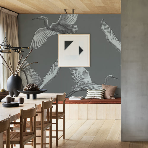 vtwonen Fotobehang - Graphic Nature warm zinc