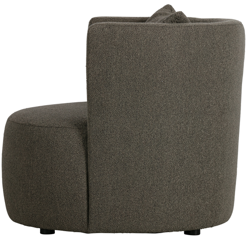 vtwonen fauteuil Explore - Bouclé - Bruin - 81x96x92 - vtwonen shop