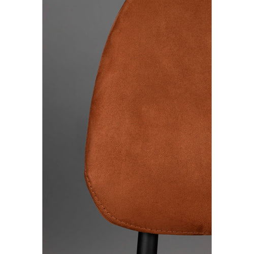 Dutchbone Darby Eetkamerstoelen Terra Cotta - Set van 2 - vtwonen shop