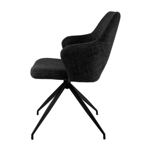 Kick eetkamerstoel Nora - Zwart - vtwonen shop