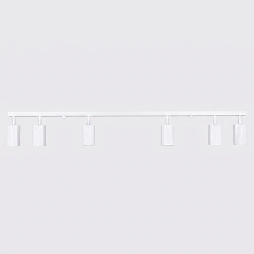 Sollux Lighting Plafondlamp RAYO 6L wit - 117x6x16,5cm