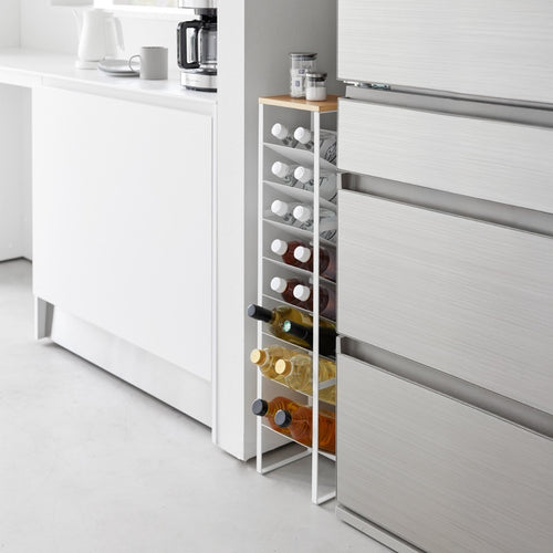 Yamazaki Wijnrek / Flessenrek - 16 flessen - Tower - Wit - vtwonen shop