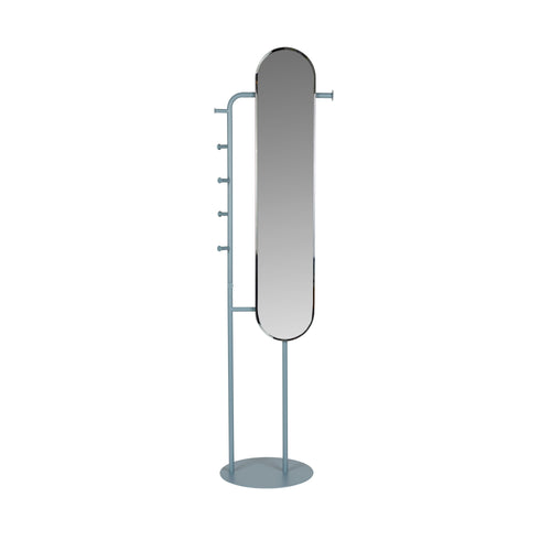 Luxus Staande Kapstok | URBAN | Staal (Grijs) | Draaibaar | Parapluhouder Druppelopvang Luxus Staande Kapstok | URBAN | Staal (Grijs) | Draaibaar | Parapluhouder Druppelopvang