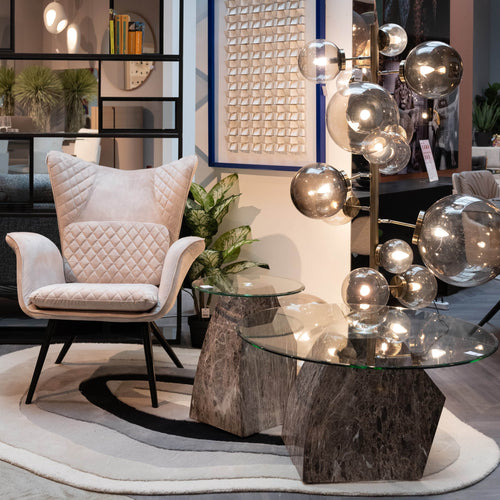 Kare Design Bijzettafel Rocky Ø45cm - vtwonen shop