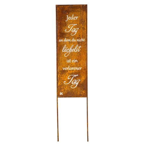 Home Deluxe Roest tuinplug TAG OHNE LÄCHELN - vtwonen shop