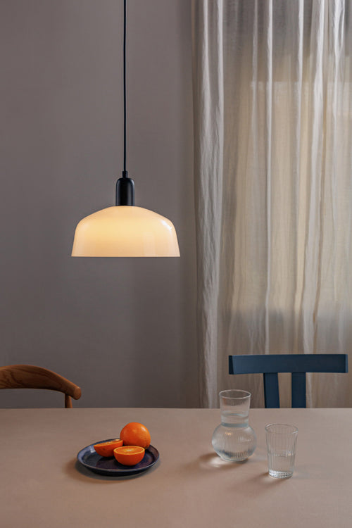 Faro Tatawin Middelgrote witte koepel hanglamp