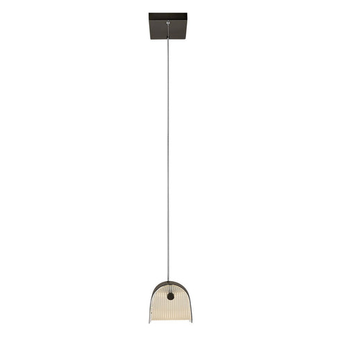 LED-Deckenleuchte, modern, Schwarzoxid, 3000 K