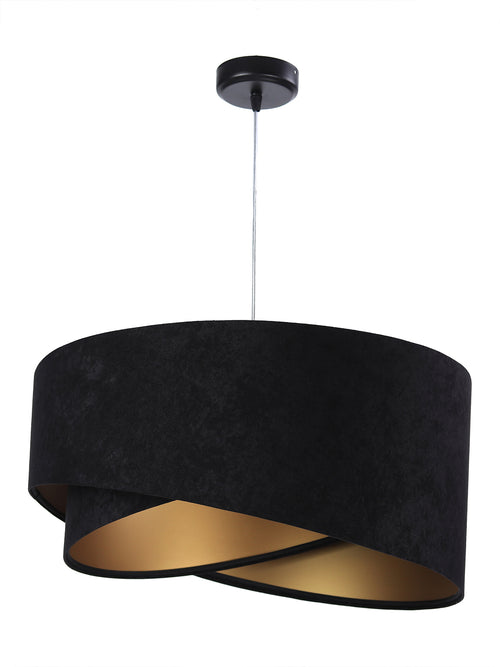 bpskoncept hanglamp Galaxy Elegant - zwart-goud - Ø50 cm