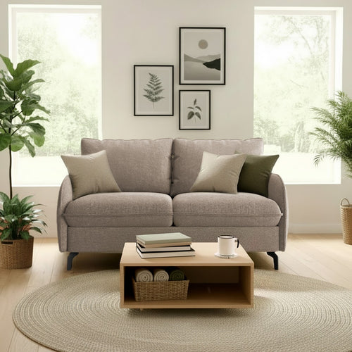 Calicosy - BIANCA Sofa - Beige - 105x178x95 cm