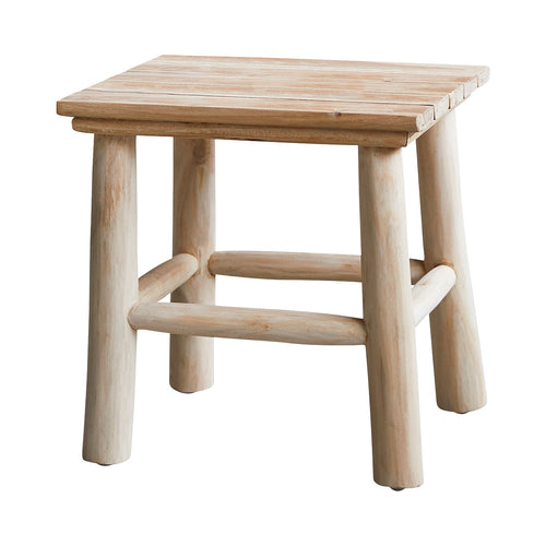 Tikamoon Massief teakhouten banktafel - Naturel