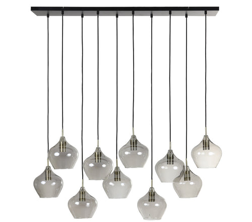 Light & Living hanglamp Rakel - brons - 124x35x60 cm
