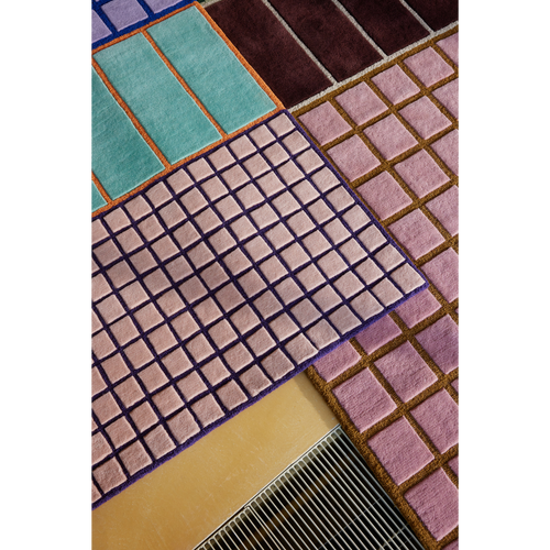 Vloerkleed Finarte Baden Wool Rug Pink 170x240 cm