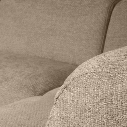 LABEL51 Hoekbank Rodano Rechts - Beige Stof - 278x210x75cm - vtwonen shop