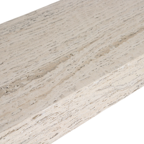 Raw materials bijzettafel Travertin - 122x36x76 cm - vtwonen shop