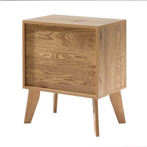 Calicosy - ALIA Nachtkastje 2 lades - Licht hout - 29x45x56 cm