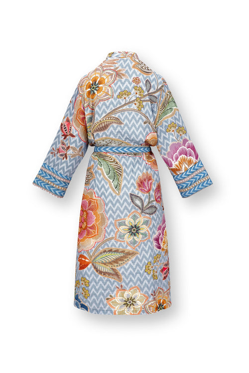 Pip Studio - Noa Kimono - Dames - Hakuna - Blauw - M - vtwonen shop