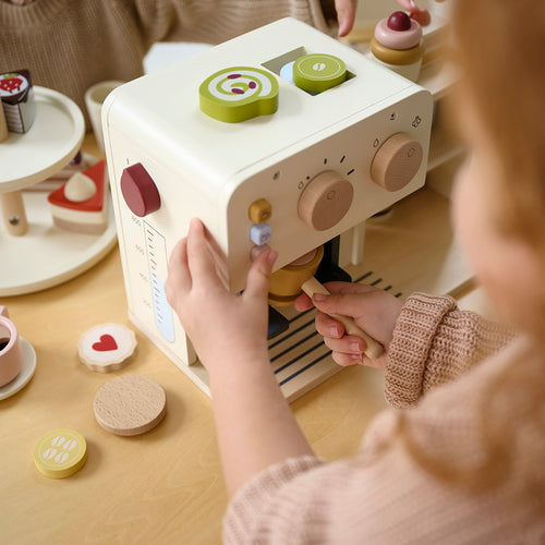 Petite Amélie Houten Koffiebar 22 delig - Noisette - vtwonen shop