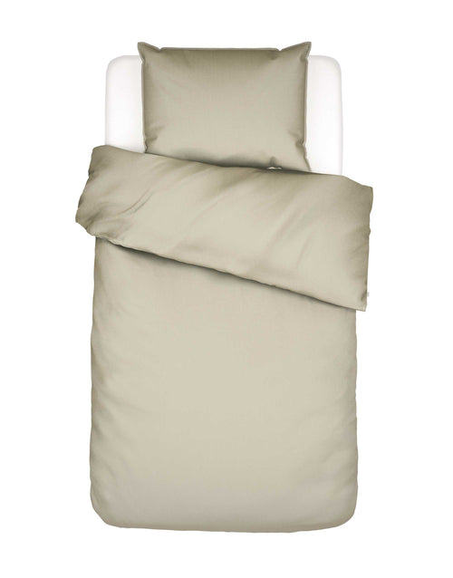 Essenza Minte dekbedovertrek - Eenpersoons – 140x200/220 cm - Oatmeal