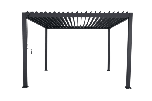 MIRADOR Pergola 111 Deluxe 3,6x3,6m - Antraciet