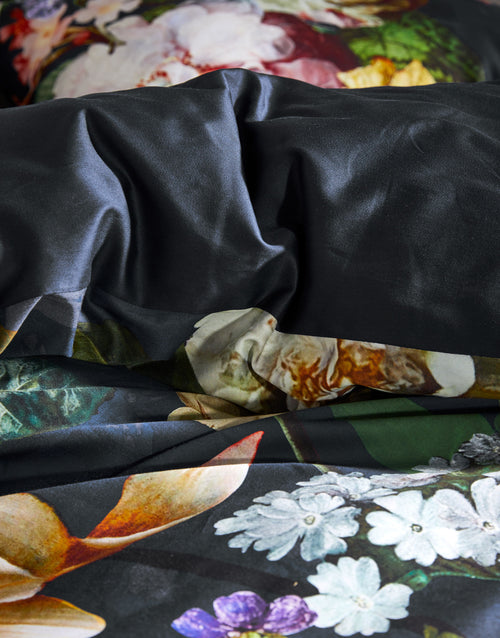 Essenza Fleur dekbedovertrek - Lits-Jumeaux - 240x200/220 cm - Nightblue