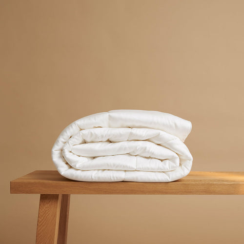 Coco & Cici - Tencel Lente / Herfst Dekbed 260 x 220 cm - 2 Persoons Beddengoed - Lyocell - Hypoallergeen & Extra Zacht - Wit - vtwonen shop