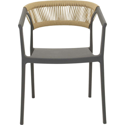 Lesli Living bistrostoel Terrasa - antraciet - 56x55x74,5cm