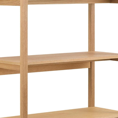 Lisomme Luuc houten opbergkast bruin - 200 x 80 cm