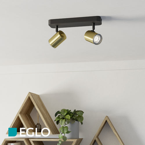 EGLO spot Consuma 1 - gu10 - 28 cm - messing