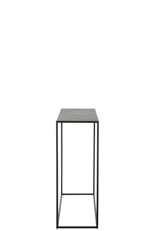 J-Line console Rechthoek - metaal - zwart - vtwonen shop
