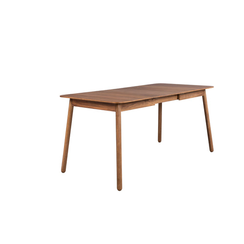 Zuiver Glimps Uitschuifbare Eettafel  120/162x80 cm Hout Walnoot - Bruin - vtwonen shop