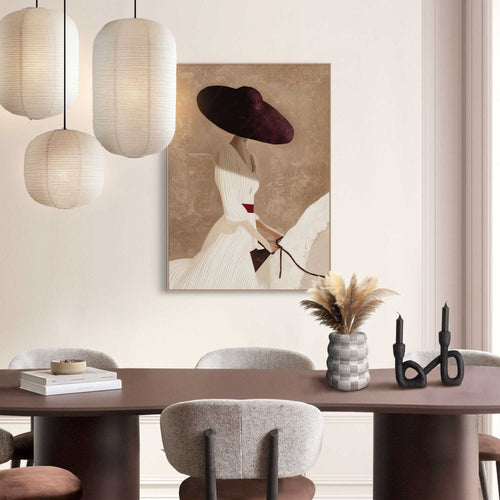 Reinders schilderij Elegante Ruiter - 70x50cm
