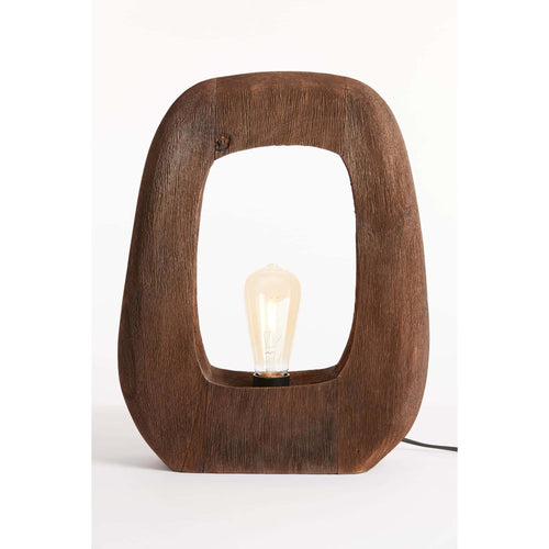 Light & Living tafellamp Kelafo - bruin - 33x10x40cm - vtwonen shop